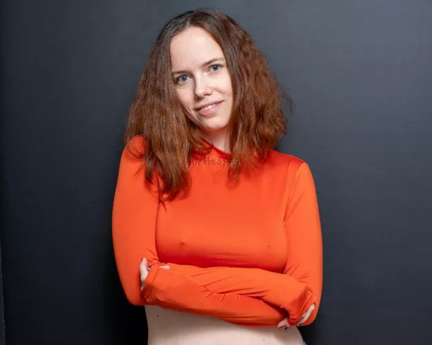 Love a bit of orange by yvettespage