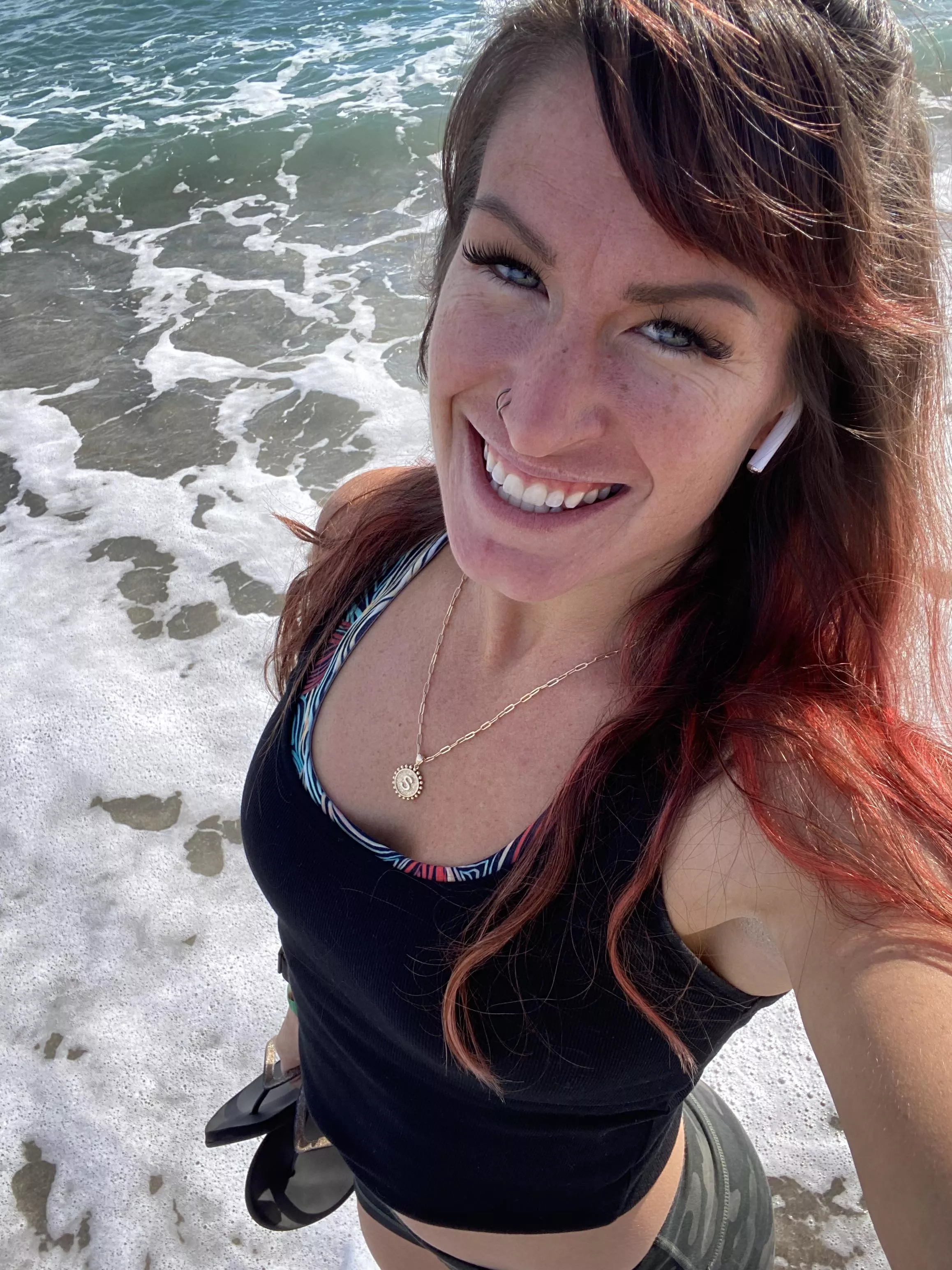 love being by the ocean 🙏 brings out the freckles! posted by thegingergymnast