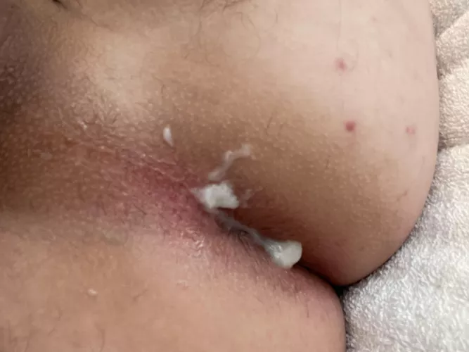 Love being left a cummy mess :) by bjluvr69