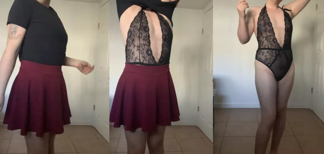 Love doing errands while secretly wearing lingerie [f] by LillyBunni