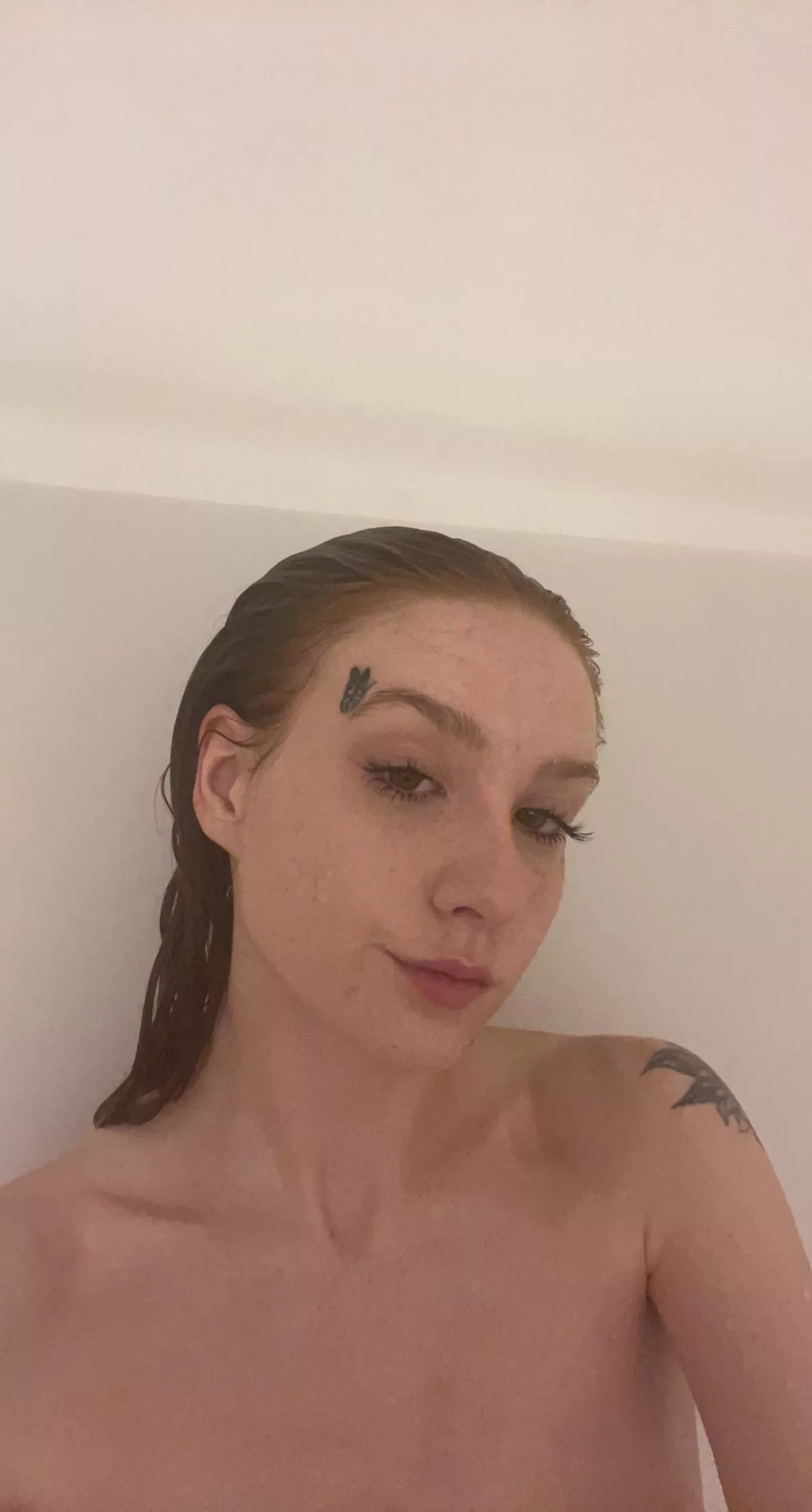 Love getting out with my body as red as my hair:) snap is @cait_baby21 posted by caitbaby2020