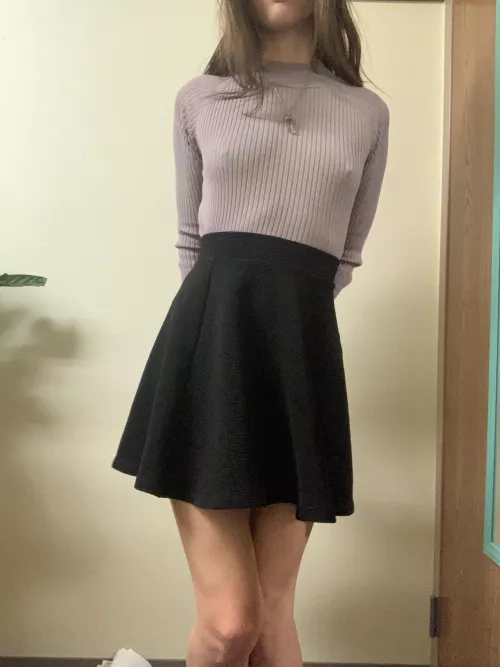 Love going braless in this outfit by bittytittybaby