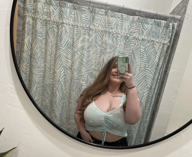 Love going out with no bra by VanessaSway111