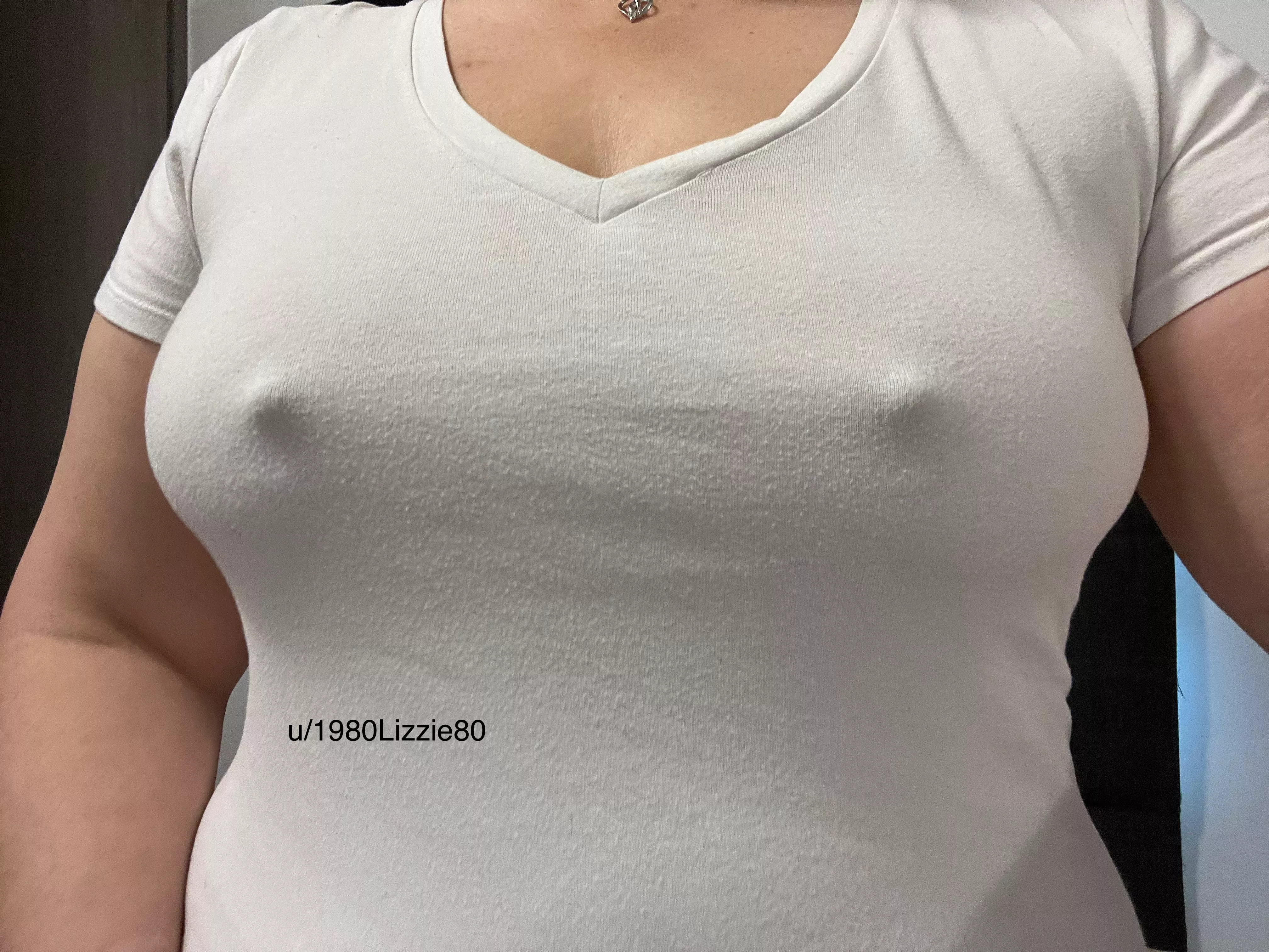 Love how my nipples stand out posted by 1980Lizzie80