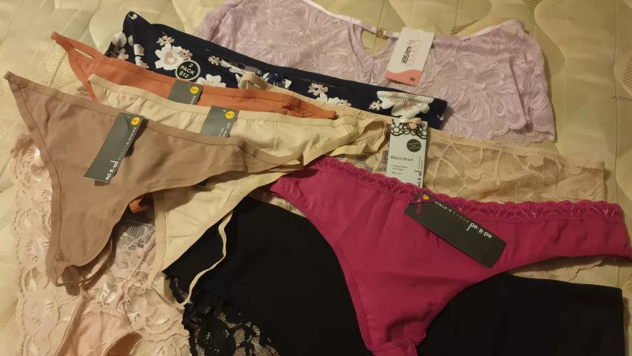 Love it when new panties turn up in the mail!! Can't to try them all! by pantie_luv