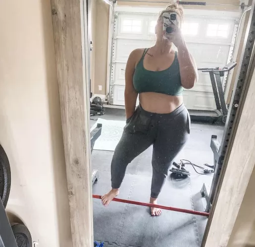 Love my home gym by GymRatCat