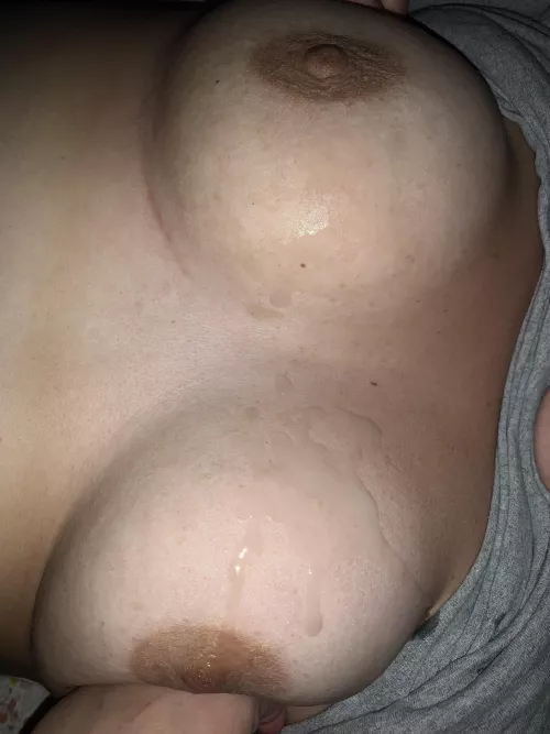 Love my wifes nipples by trying7