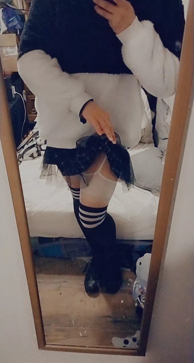 love new clothes hope someone likes how I look in them<3 posted by NOTAFEMBOY18