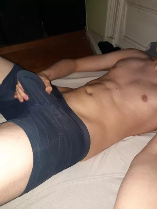 Love showing my 18 year old bulge to you :) by jevader69420