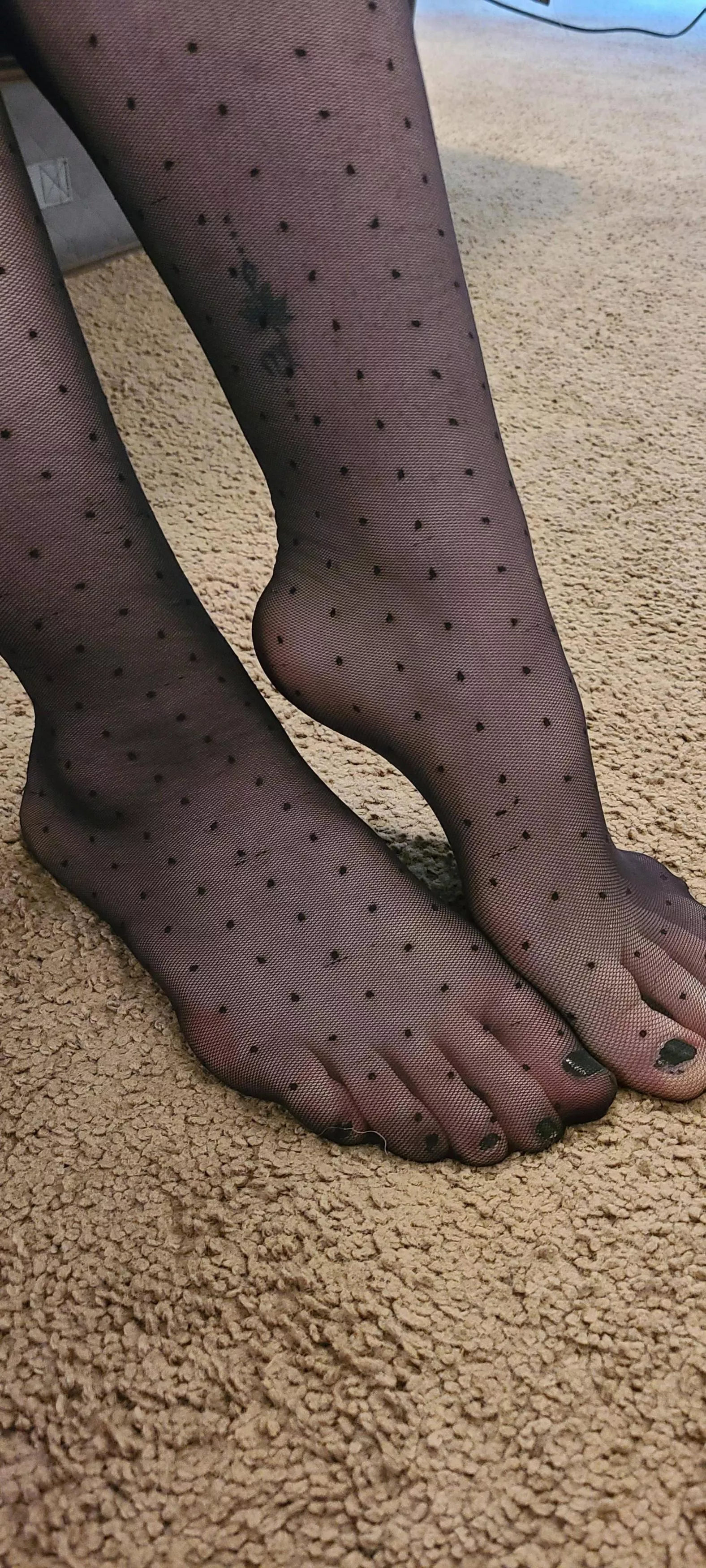 love the feel of the stockings OC posted by Petite_Evil