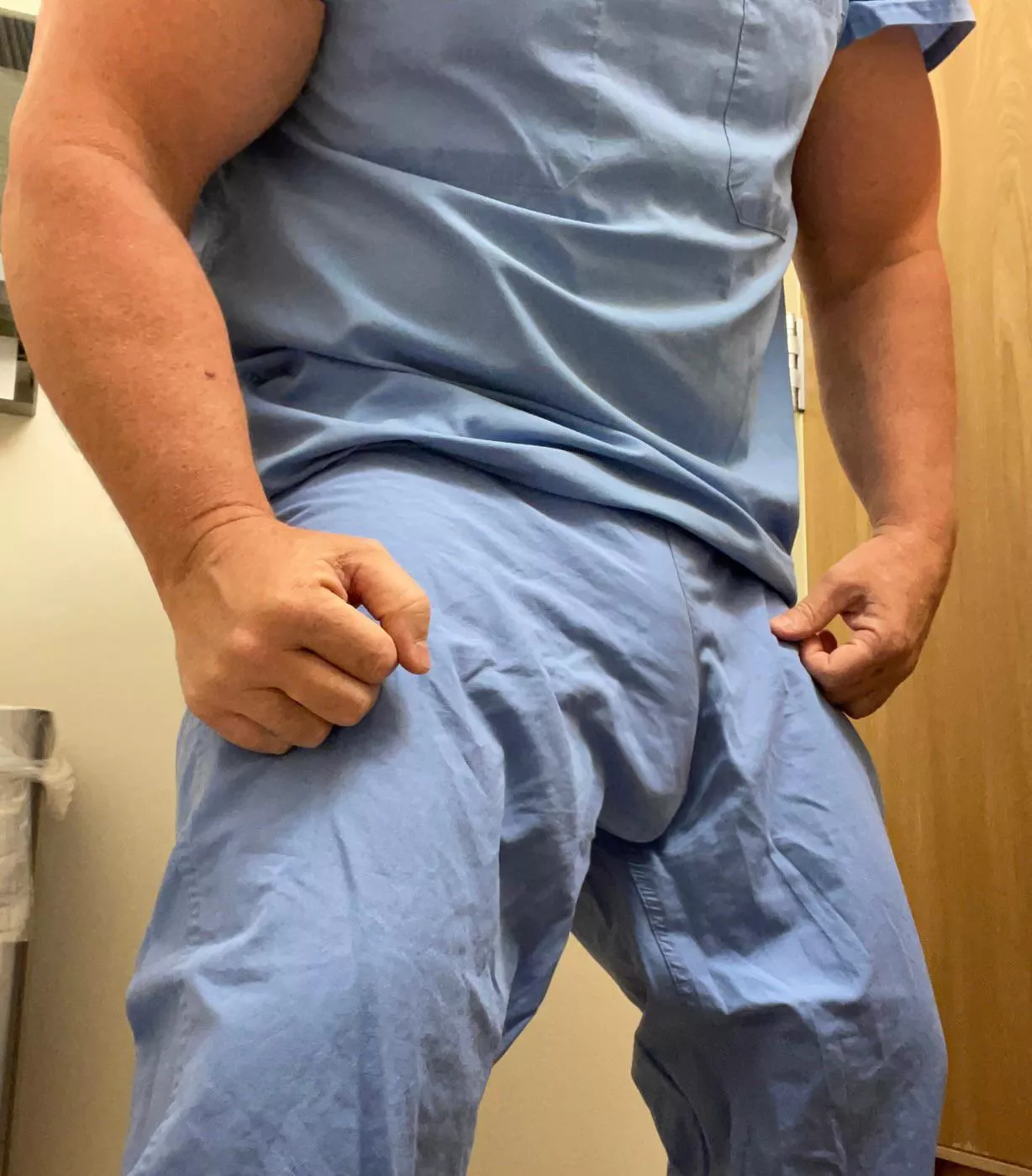 Love the stares from the nurses today. posted by BigWill457