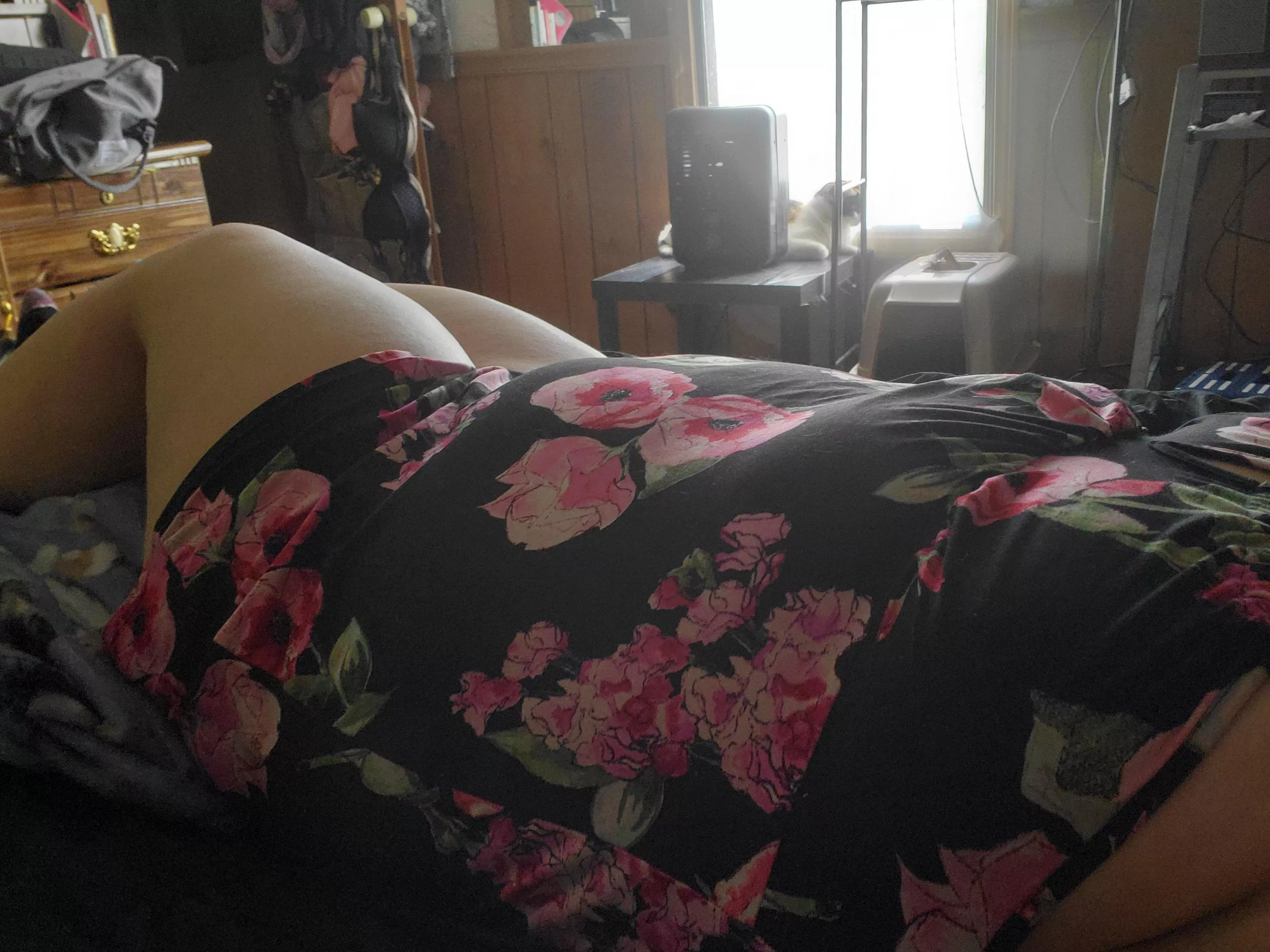 love this dress ❣️ although it might look even better off ❣️ posted by andyslittlekitty