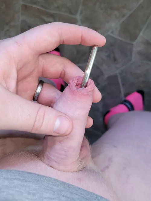 Love to play with my sounds. More fun when there is someone to meet me in the middle though 😜 by bi-scotian-dude