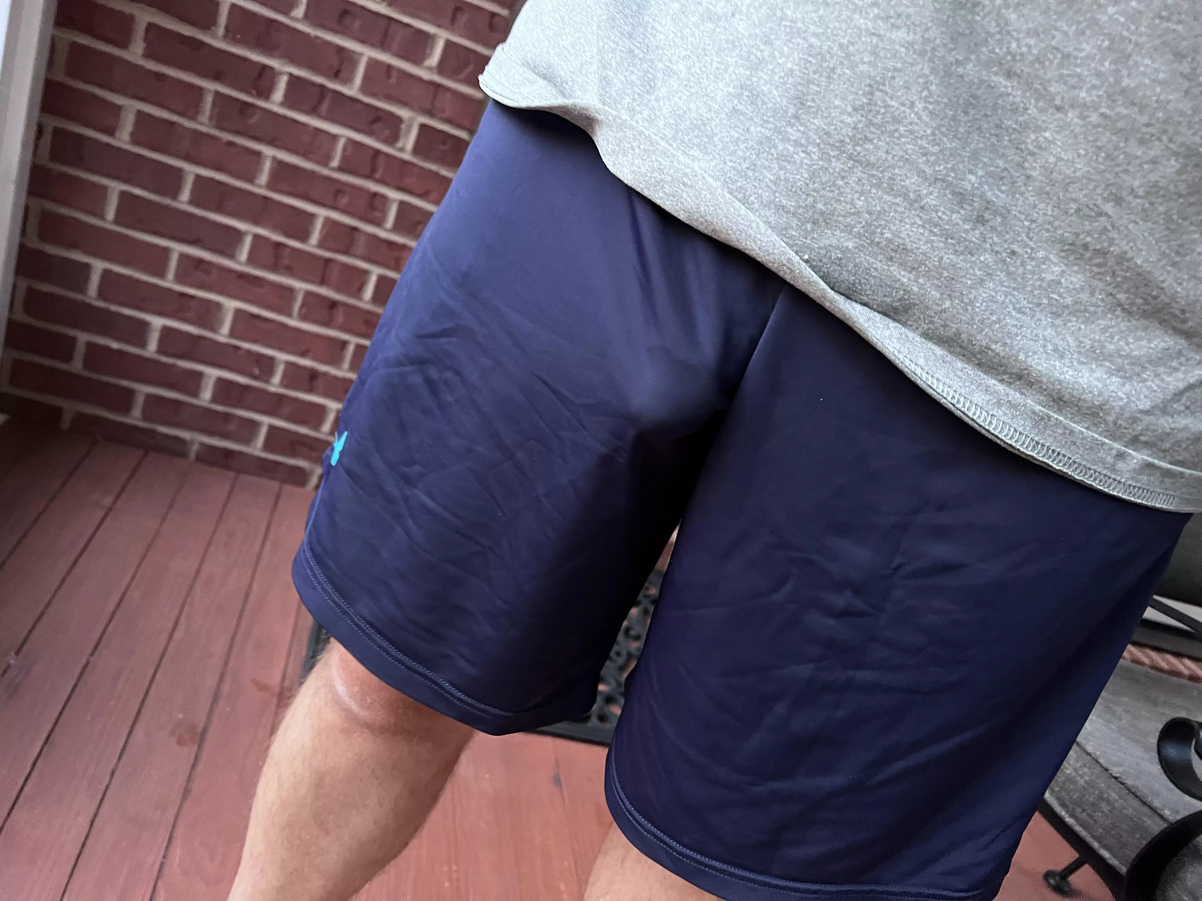 Love wearing these shorts out in public…many of the boys seem to like them too! posted by snugfit22