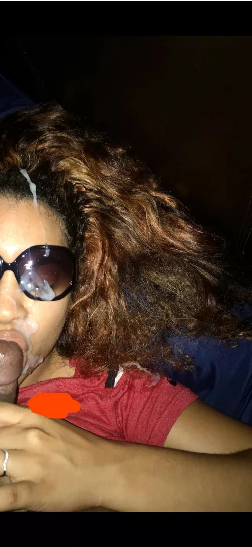 Love when he does artwork on my face 🎨🖼👩🏼‍🎨 by OkExamination5105