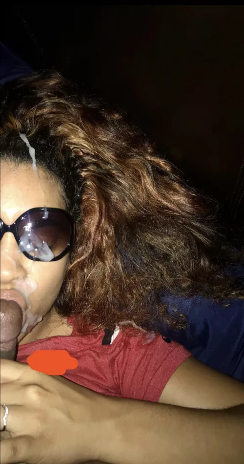 Love when he does artwork on my face 🎨🖼👩🏼‍🎨 by OkExamination5105