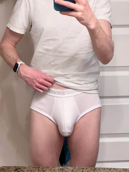 Loving my new 2XIST contour pouch briefs. by youngpumper