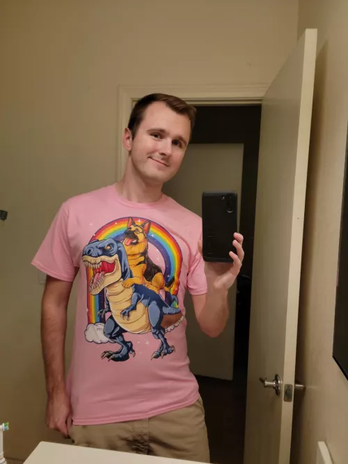 Loving this new shirt! by UAL328