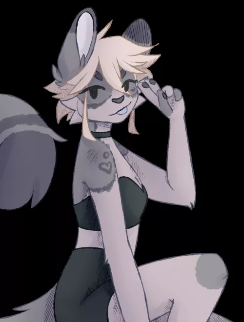 lua! I hadn't finished an art of her in some time <3 (art by me, @exict_ on twt) by exict_