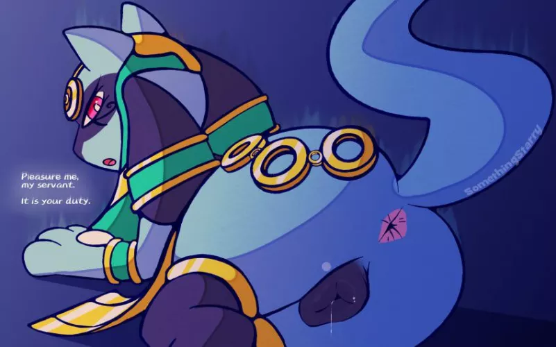 Lucario [F] (Somethingstarry) by Degenalt01