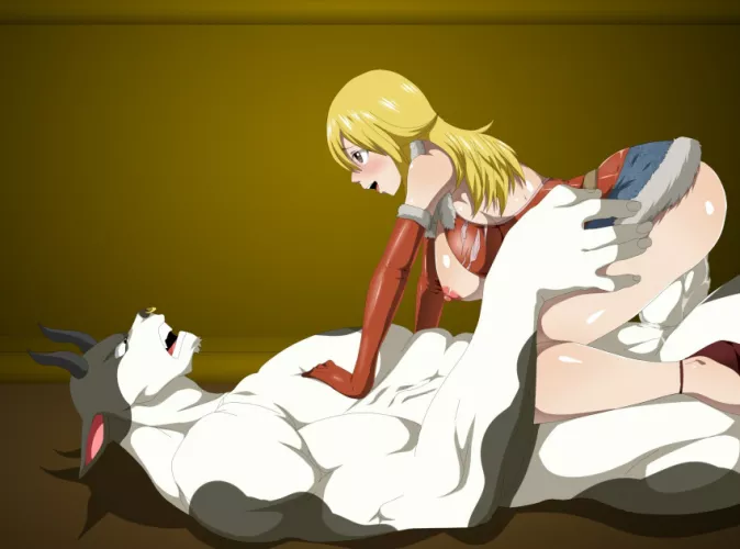 lucy rides tarus with her juicy ass by Deanomac2010