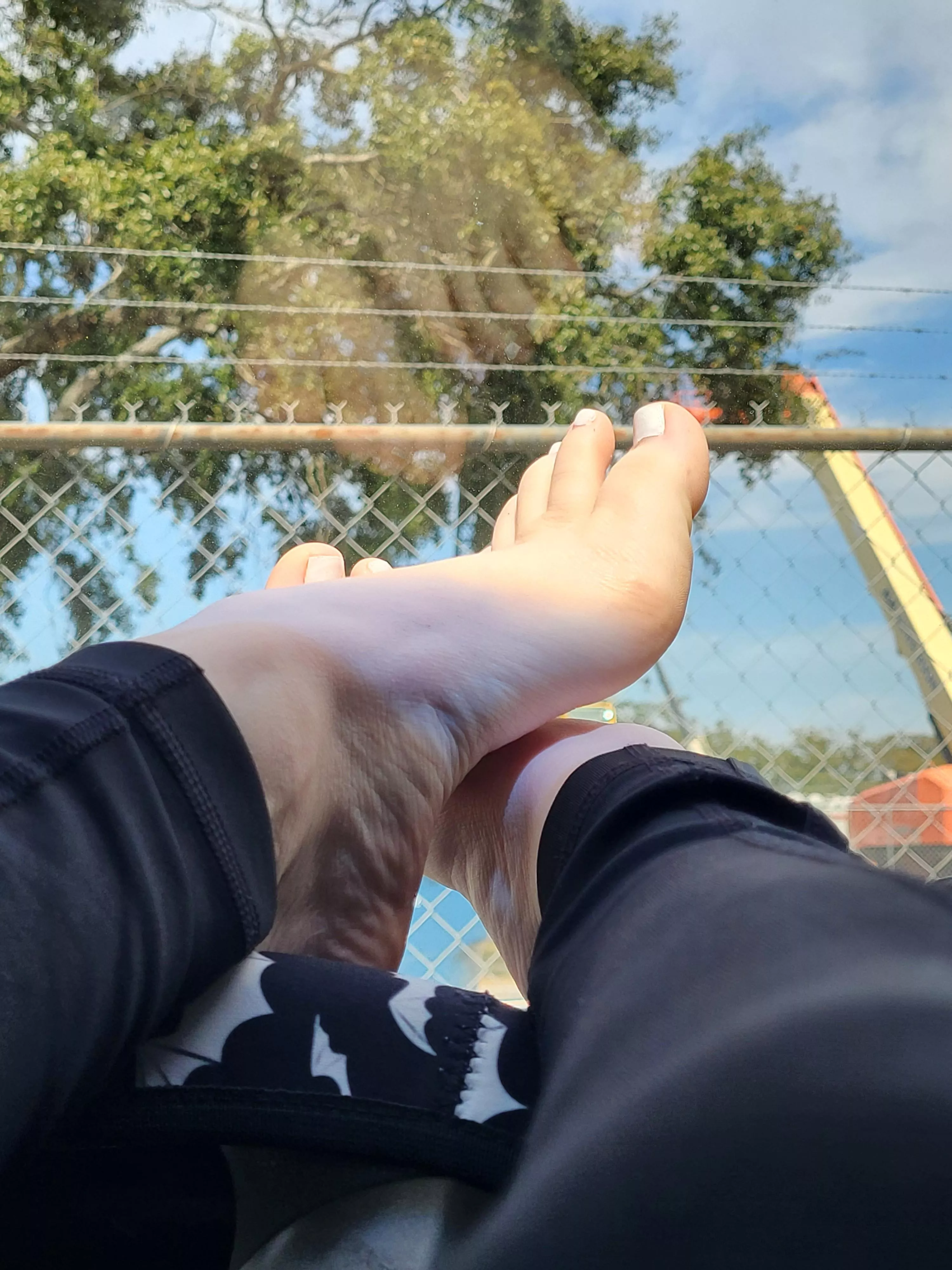 Lunch break. Posted up on the dash. posted by LittleBrightEyes_xo