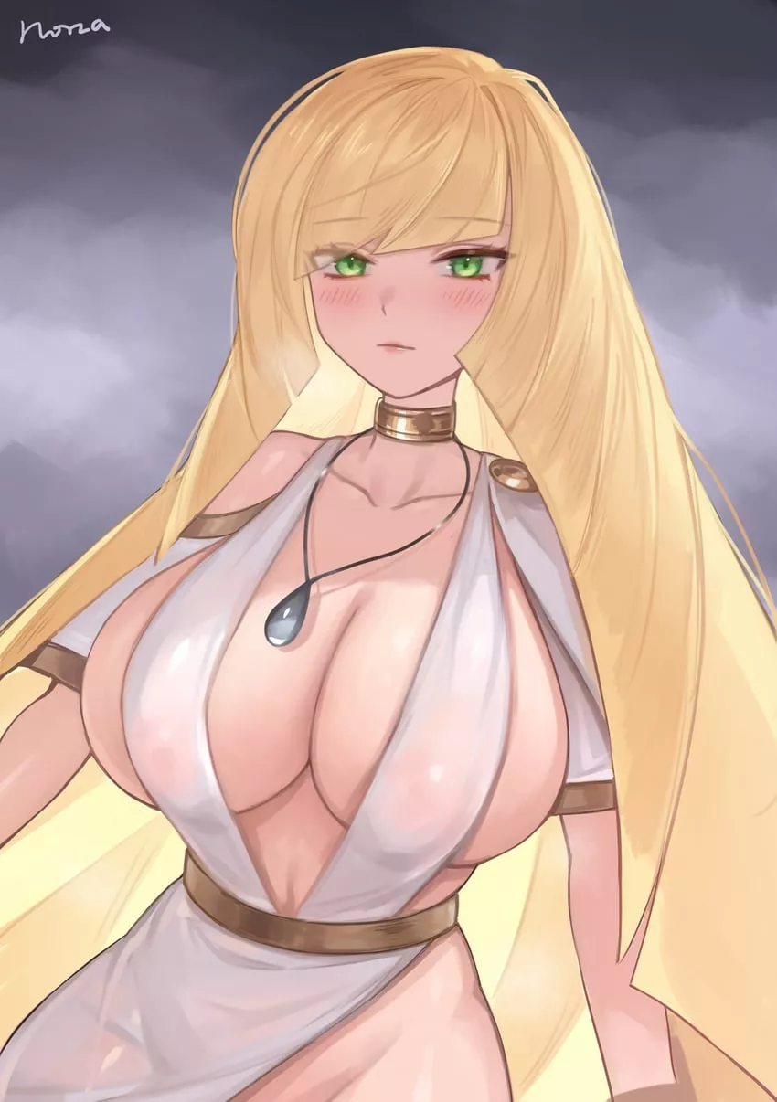 Lusamine's new outfit. posted by The_Tactical_Nerd