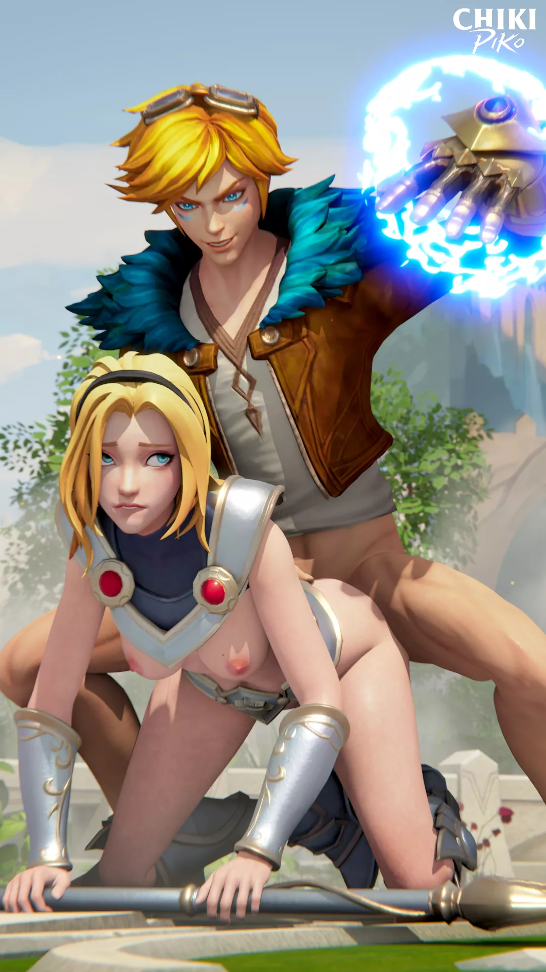 Lux and Ezreal (Chikipiko) posted by CHIKIPIKO