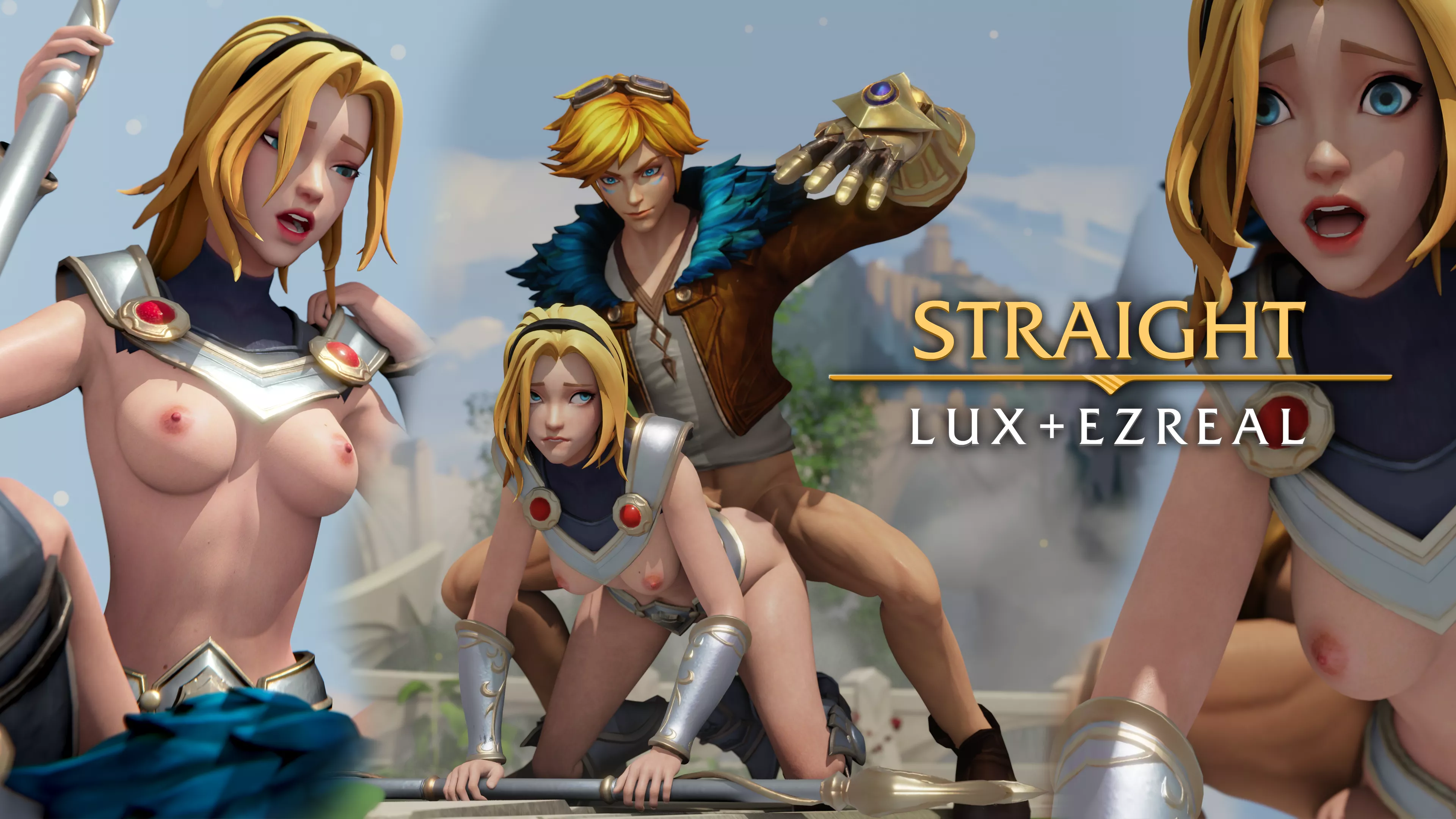 Lux and Ezreal (Chikipiko) posted by CHIKIPIKO