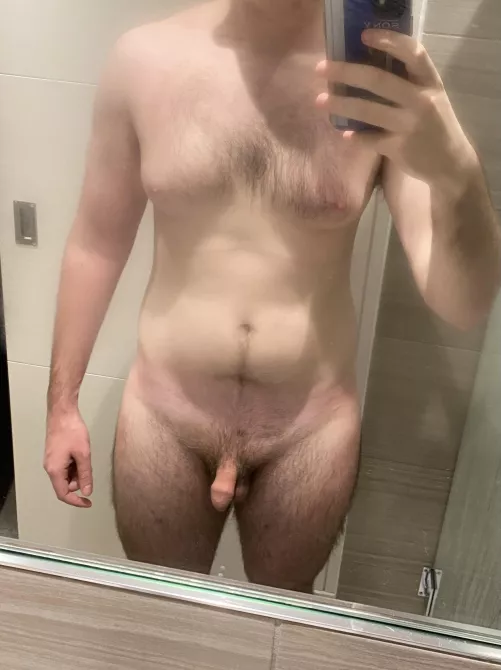[M, 23, 6’0, 185lbs] Fresh out the shower by hairysharer