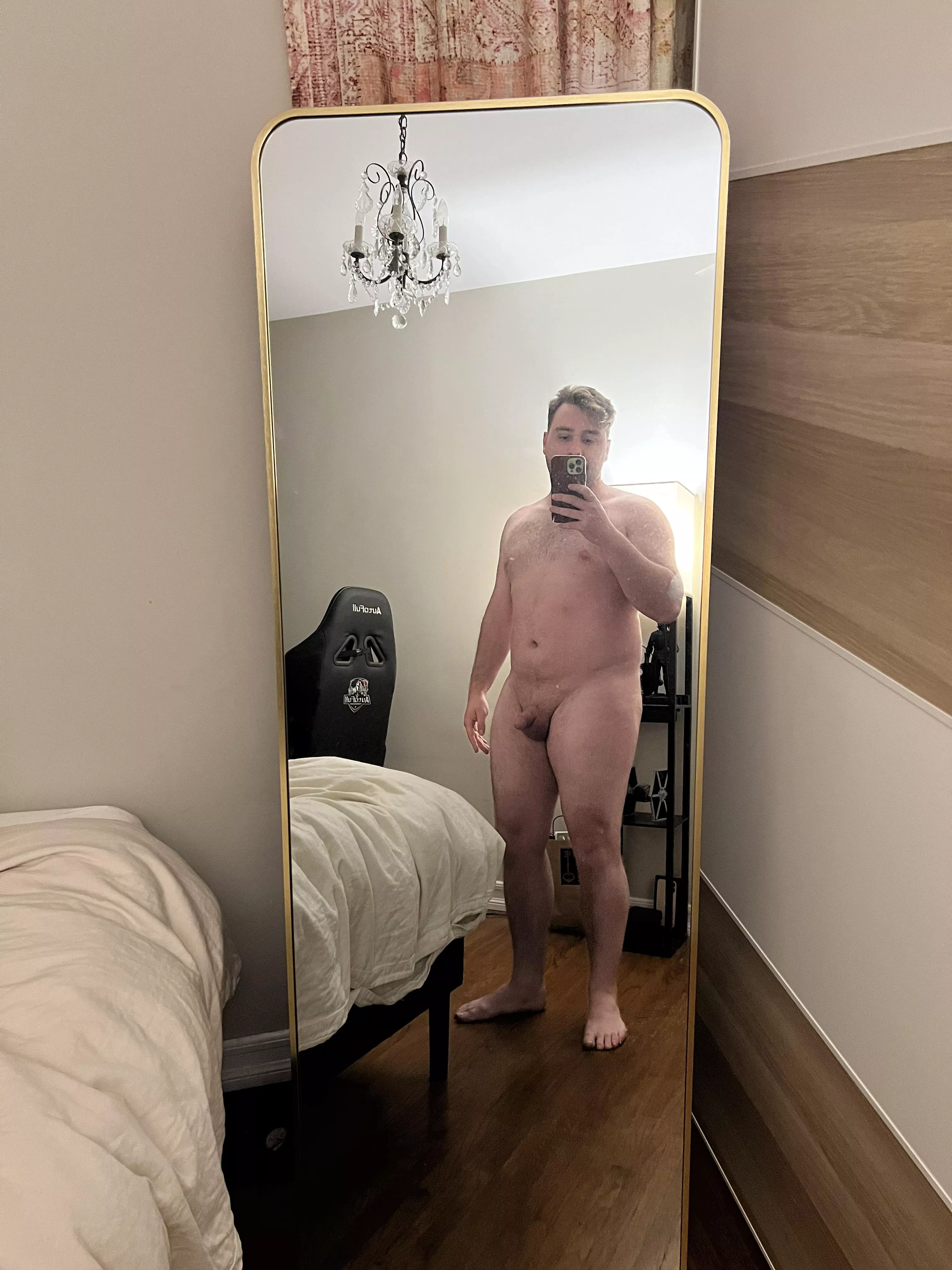 [M] 28 5’9 230 — This is the heaviest I’ve been after losing a bunch of active habits through quarantine. Having a hard time liking my body at the moment, but I know it’s not the only thing people care about. posted by PlusFifty