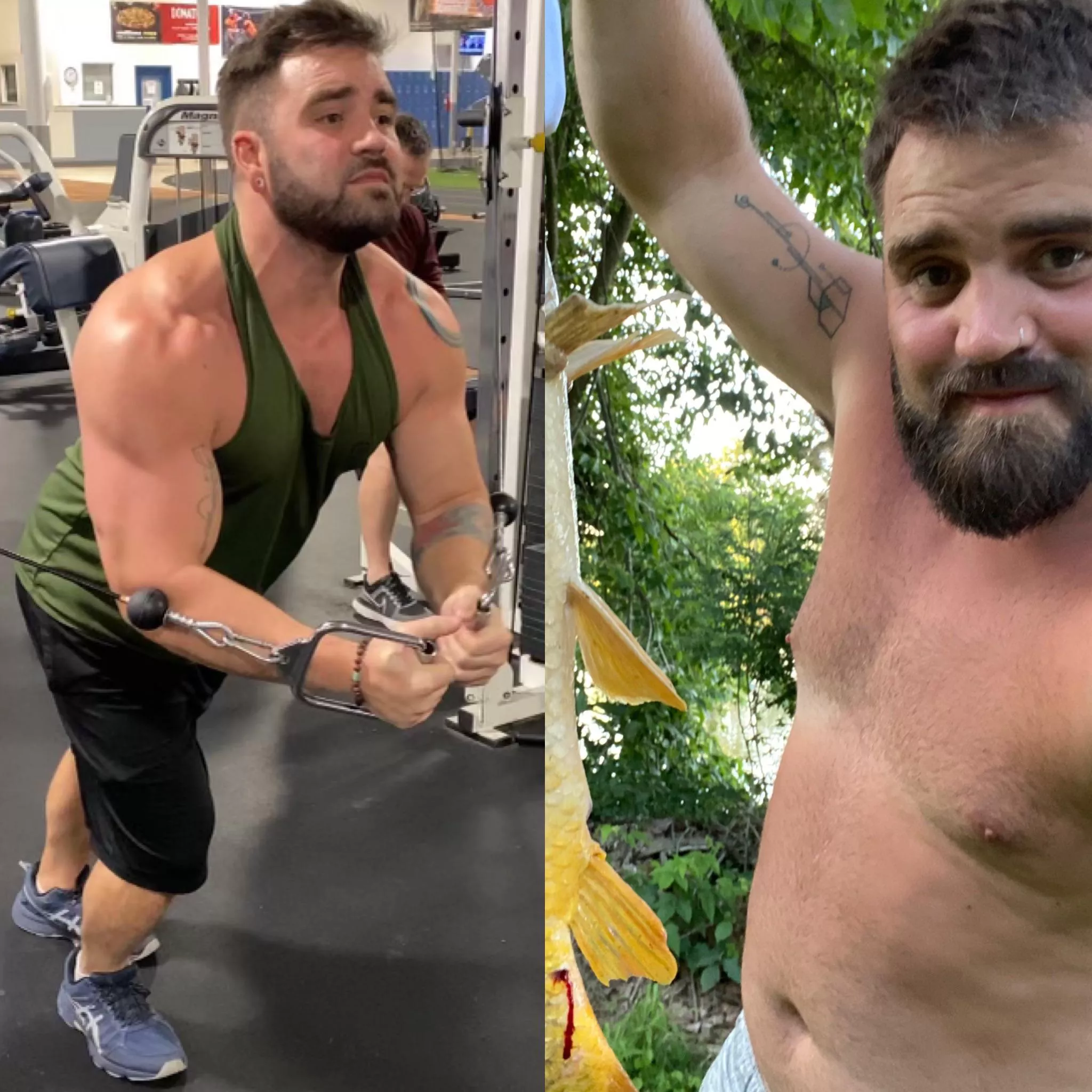 (M) after 15 months finally losing the dad bod 💪. Down 22lbs and have added probably 10Lbs of muscle posted by avpaitse