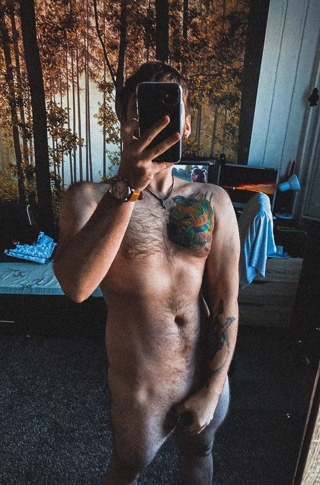 [m] Always feeling myself, especially after working out! posted by Pregananan