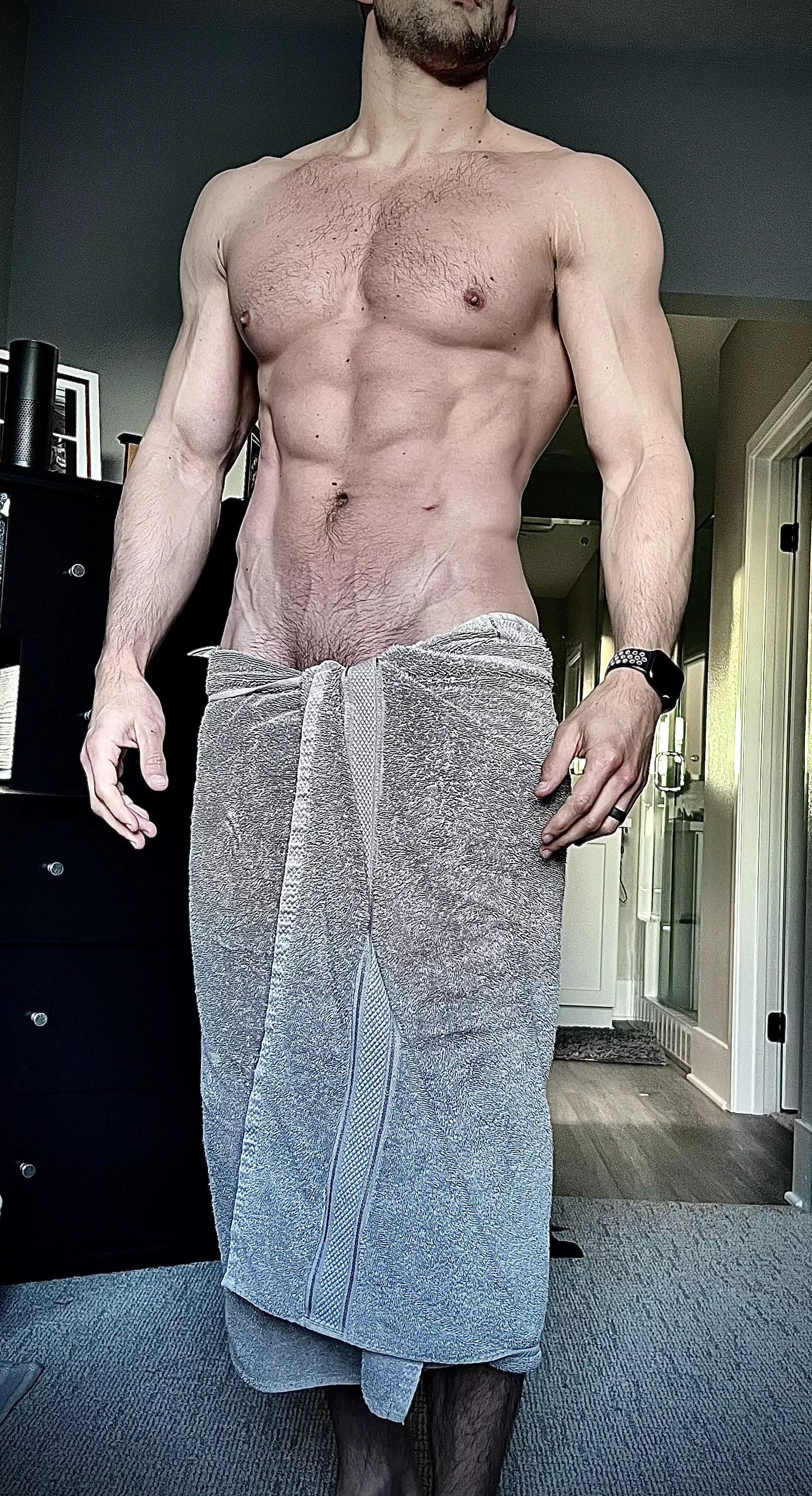 [M] My first post here. So here is my post-workout, post-shower post. posted by LivingLife858