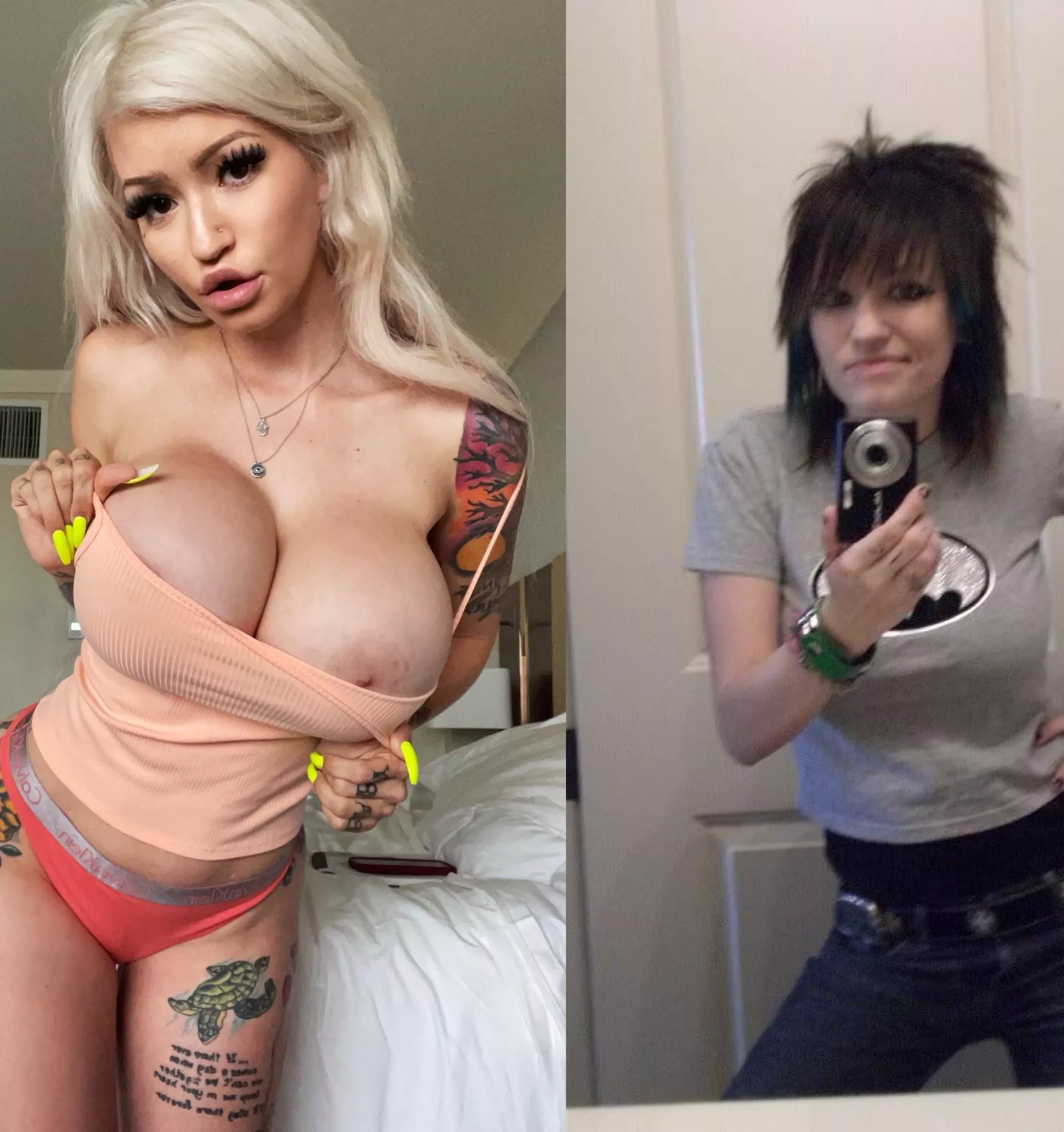 m obsessed with my transformation  I acnt stop posting before and after pics ! posted by surprisedknew