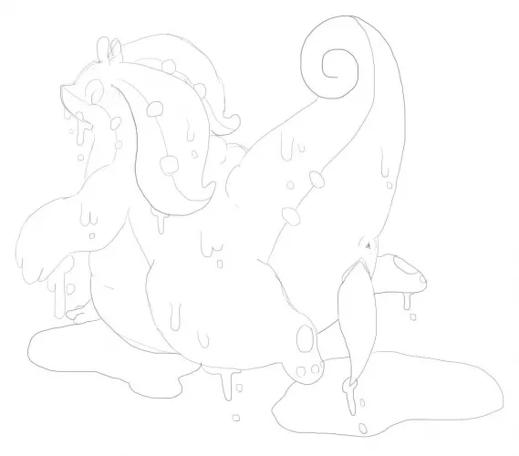 [m] (oc) chubby goodra by p0keluver