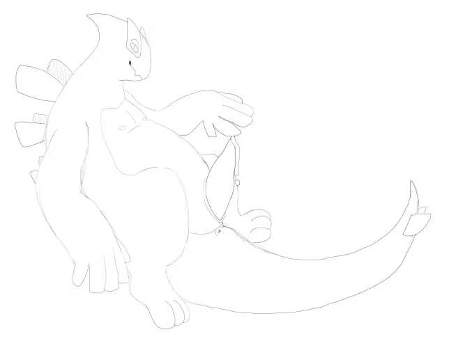 [m] (oc) lugia waiting for service by p0keluver