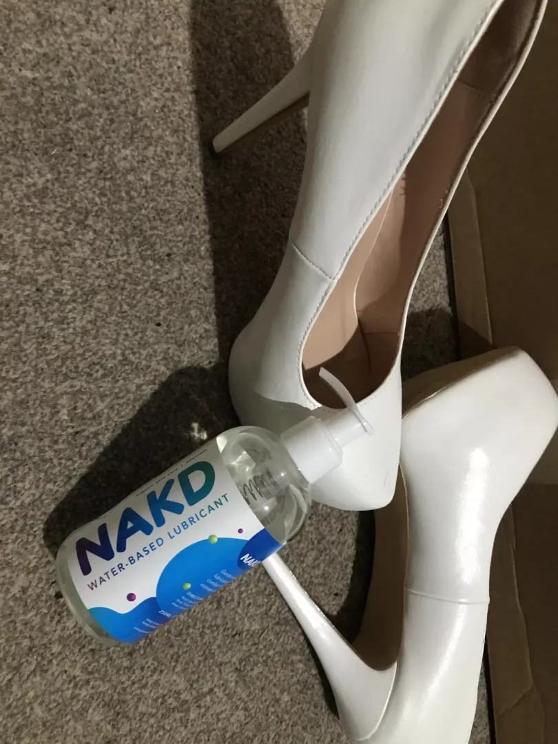 (M) Would there be a mess in them for me to “accidentally” put my foot in? posted by R2-X5