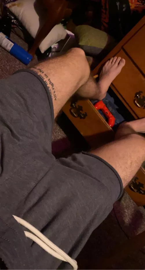 M21- love grey sweatshorts by bigboldtrees19