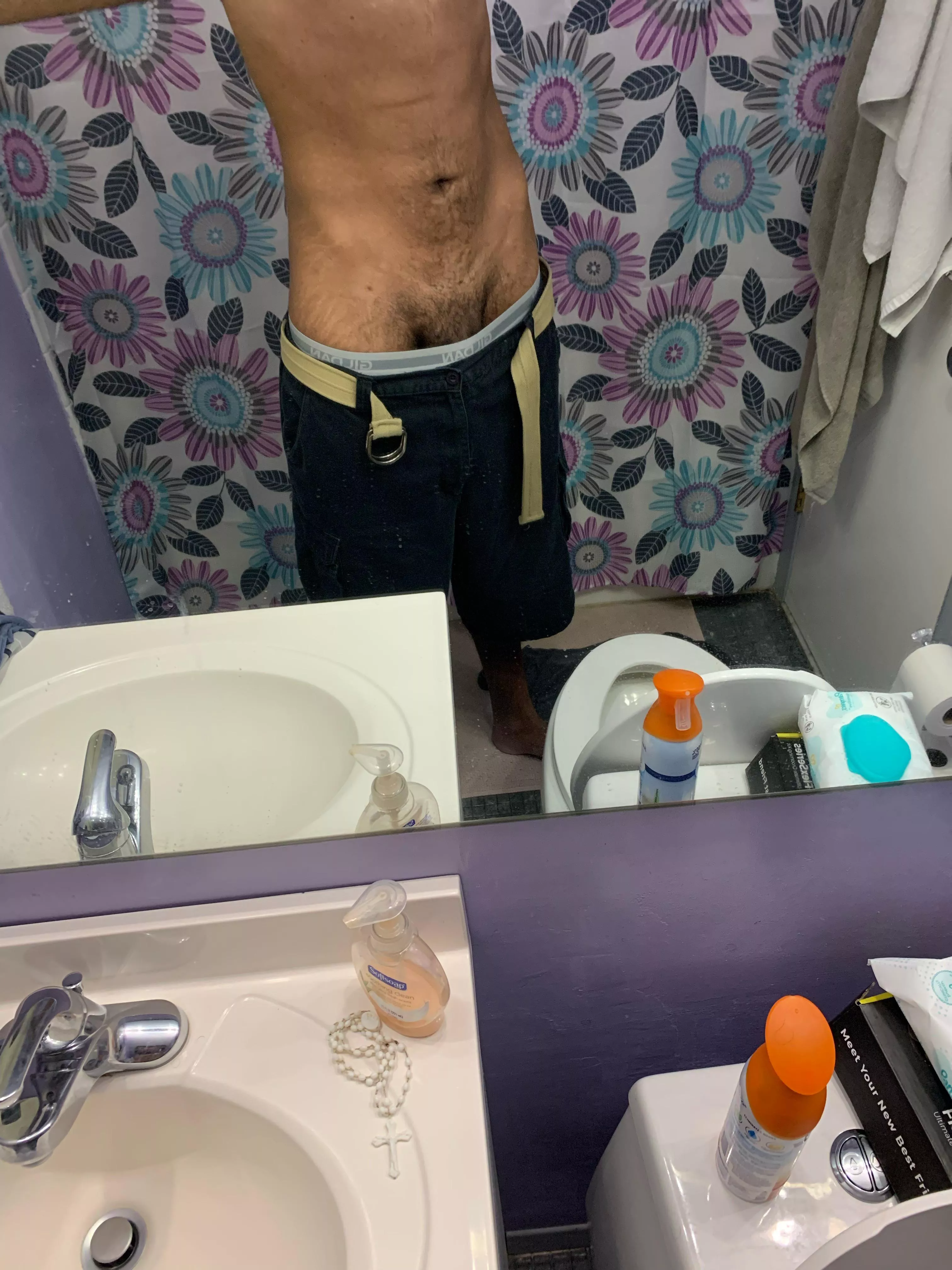 [m]23 (6’7) taking a shower after playing a game of basketball posted by LoneTreeRottenForest
