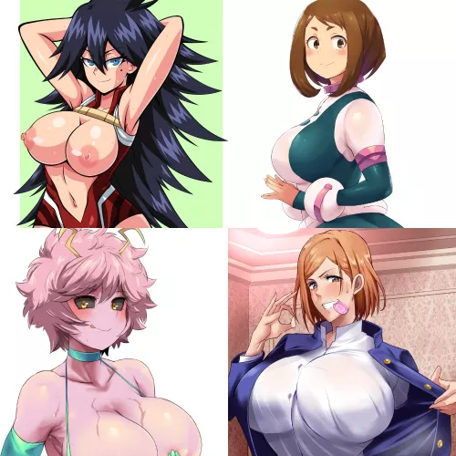 [M4F] Can someone do a rp with me as one of these girls, DM me!(You will be the female!) add my discord!: Enji#9935 | Bring scenarios and females preferred! by Dizzy_Lettuce_9549