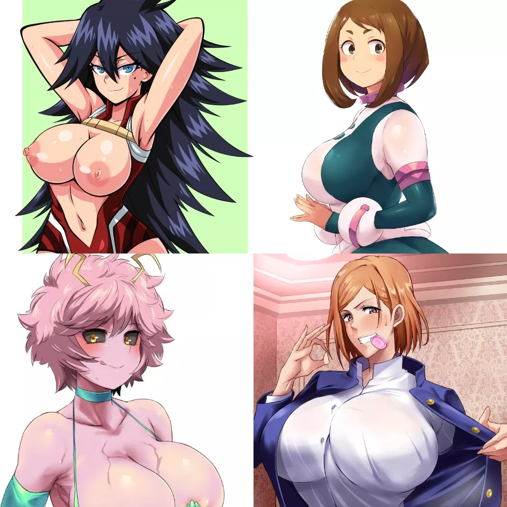 [M4F] Can someone do a rp with me as one of these girls, DM me!(You will be the female!) add my discord!: Enji#9935 | Bring scenarios and females preferred! posted by Dizzy_Lettuce_9549