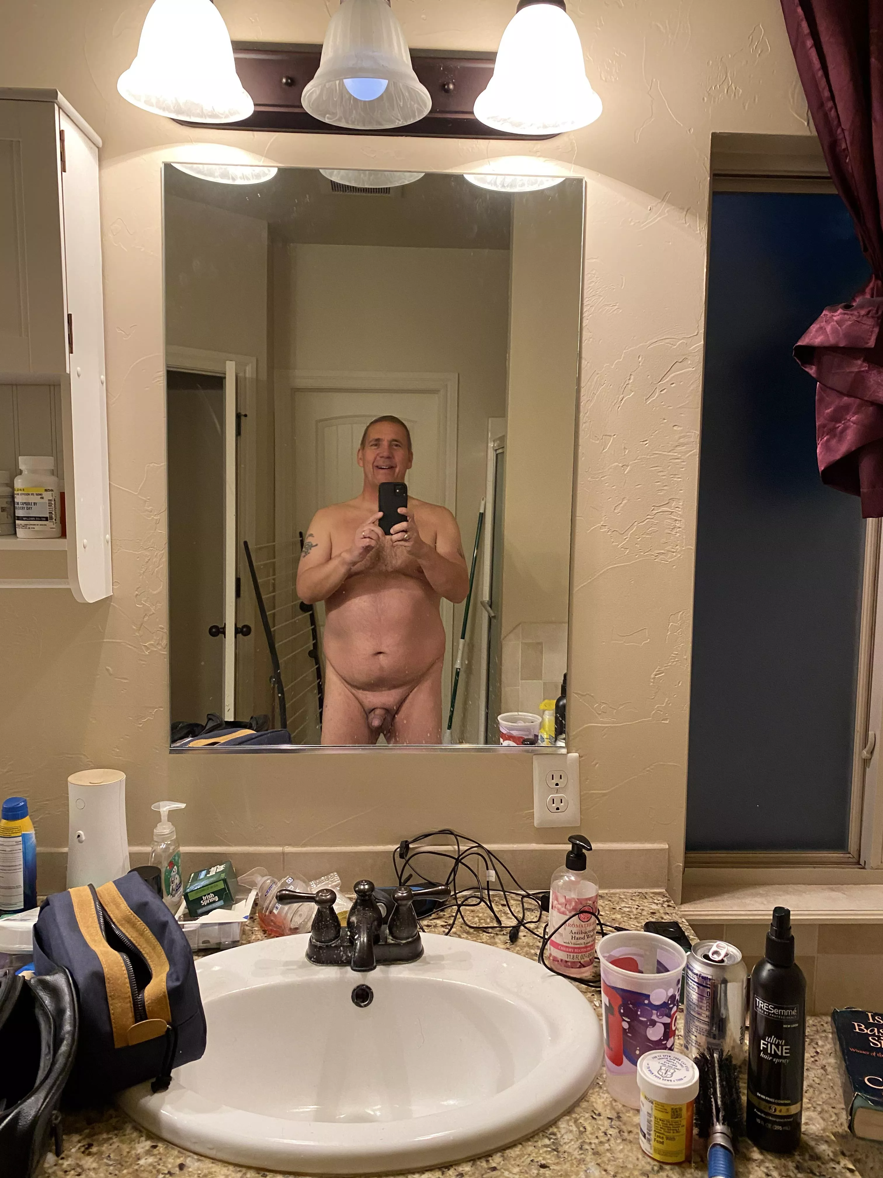 M/55/245/6’0” Good Morning Normal Nudes! Hope everyone has a great day! posted by Bigjboy1966
