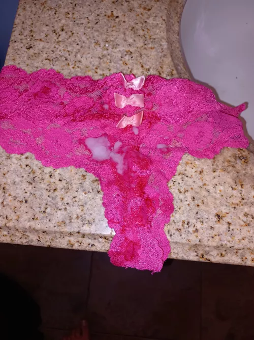 made a mess all over sister panties by Ok_Cry5110