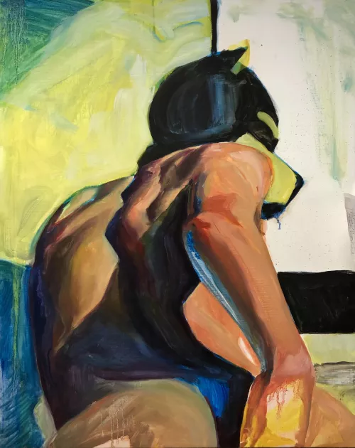 Made this painting hope I can post here 🐶 by woof44