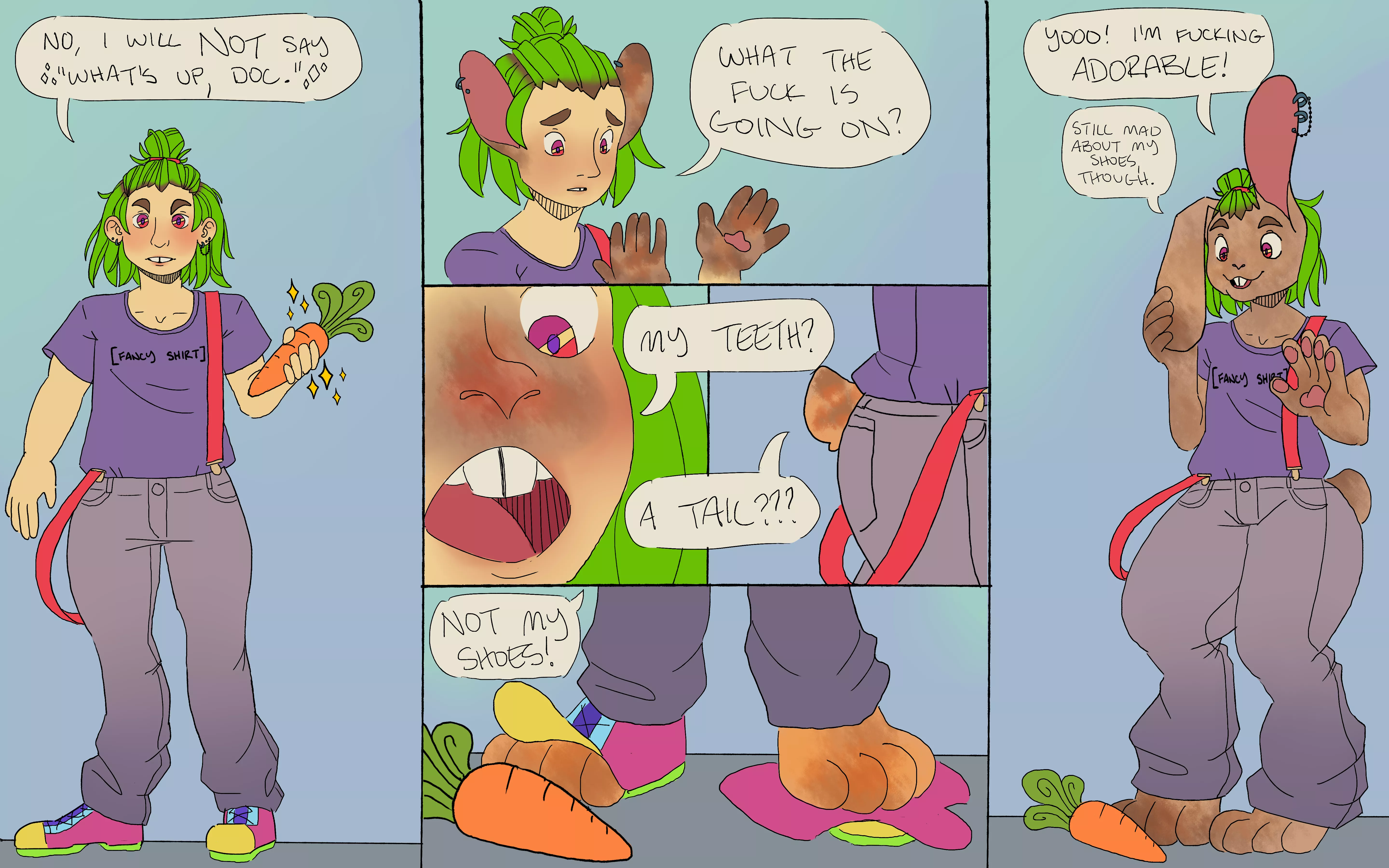 Magic Carrot - art by me posted by cicada-s