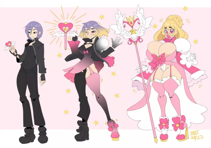 Magical Gorl - bimbofication, breast expansion - BimboPhi by tffun77