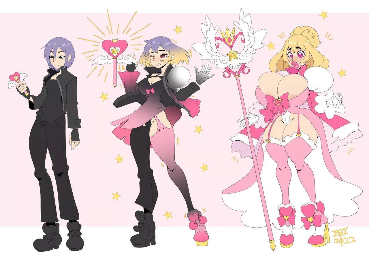 Magical Gorl - bimbofication, breast expansion - BimboPhi posted by tffun77