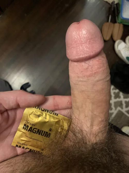 Magnums are a little tight on me by longjohn410