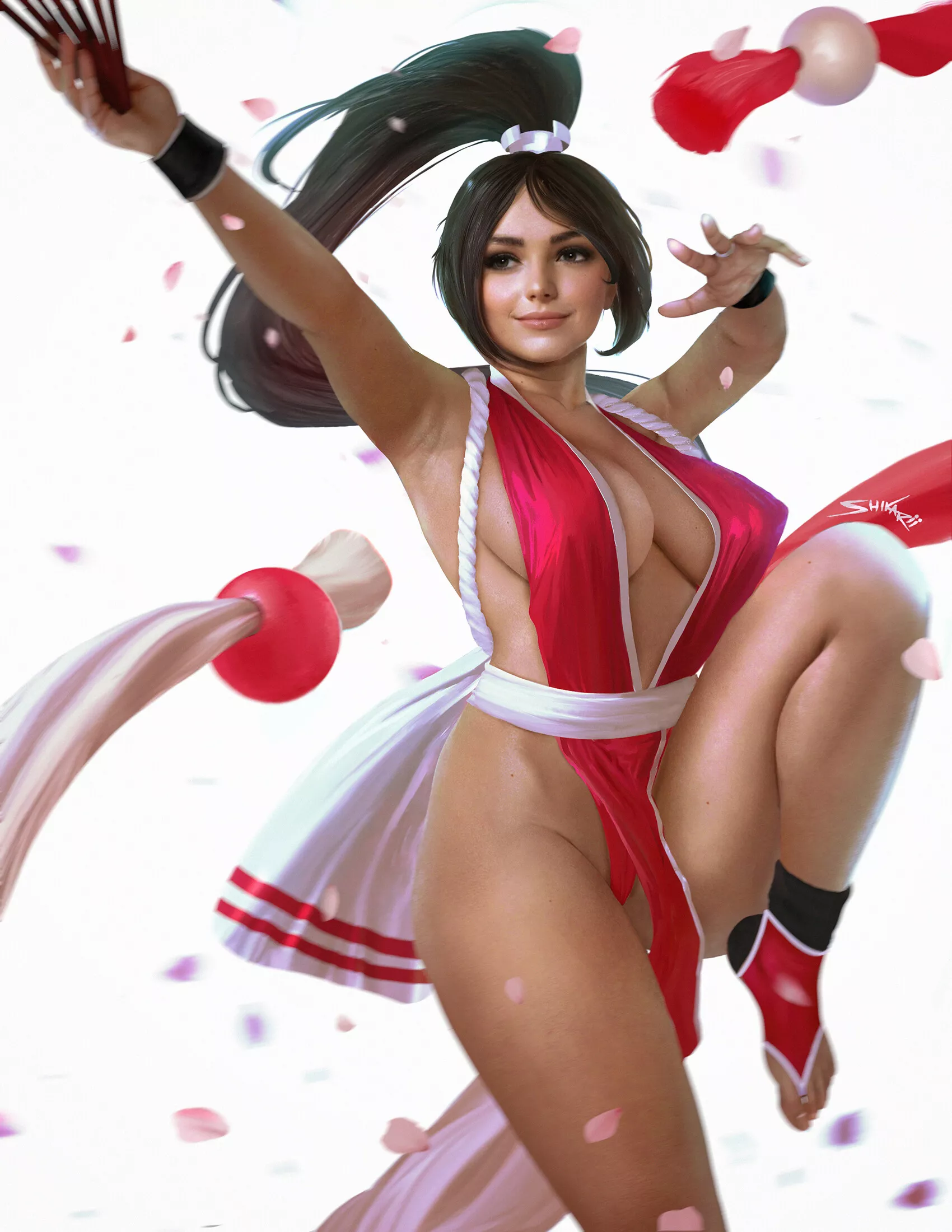 Mai Shiranui by Shikarii posted by n0laloth